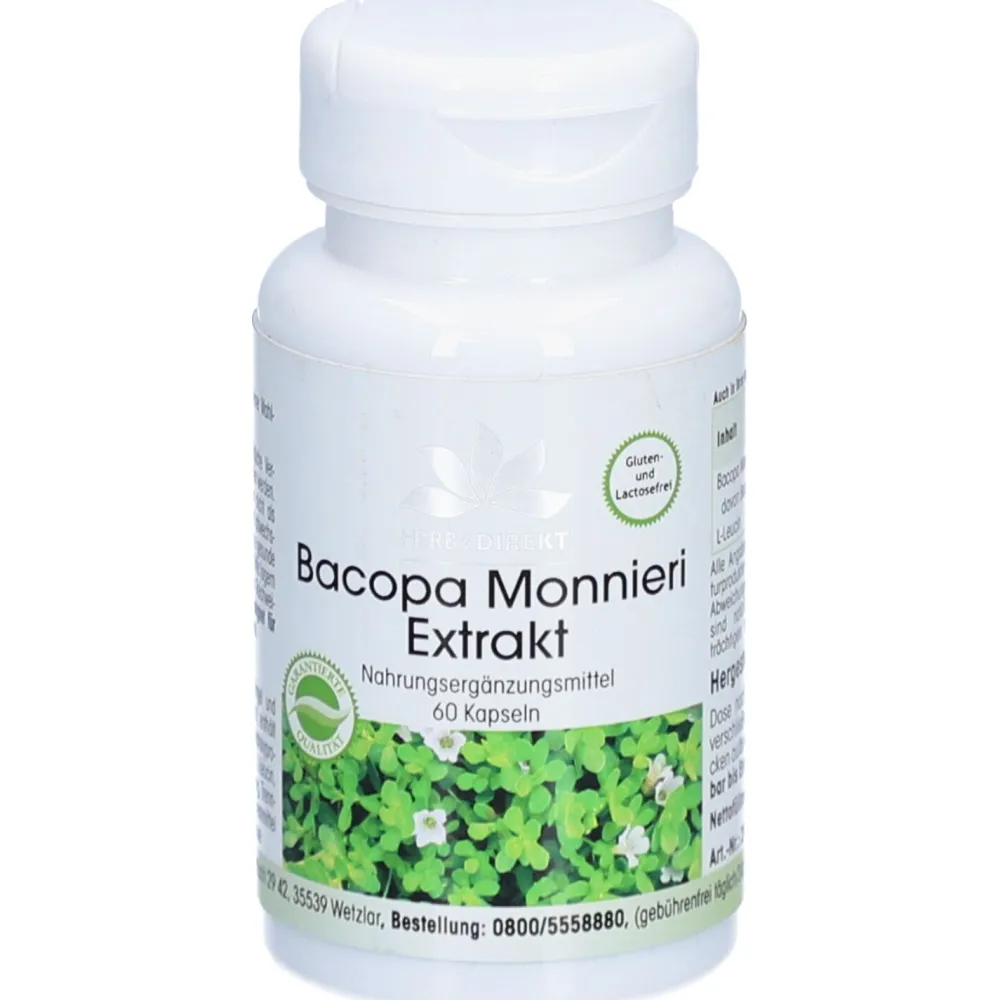 Vitalstoffe Bacopa Monnieri Extrakt Kapseln>Warnke