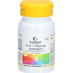 VITALSTOFFE B-12 + Folsäure sublingual>Warnke Clearance