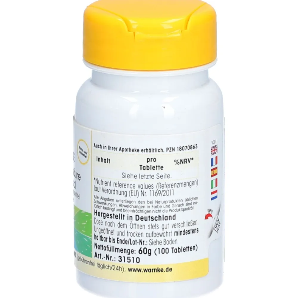 VITALSTOFFE B-12 + Folsäure sublingual>Warnke Clearance