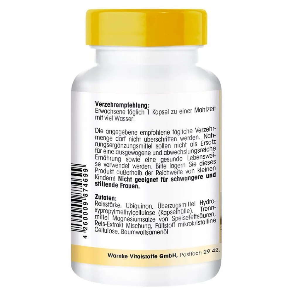 VITALSTOFFE Co-Enzym Q10 200 mg>Warnke Clearance