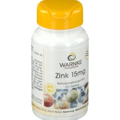 Zink 15 mg|Warnke Best