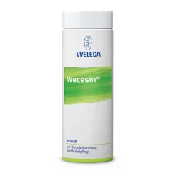 Wecesin® Pulver - Puder bei Schürfwunden, Ekzemen und zur Nabelpflege bei Neugeborenen|WELEDA Discount