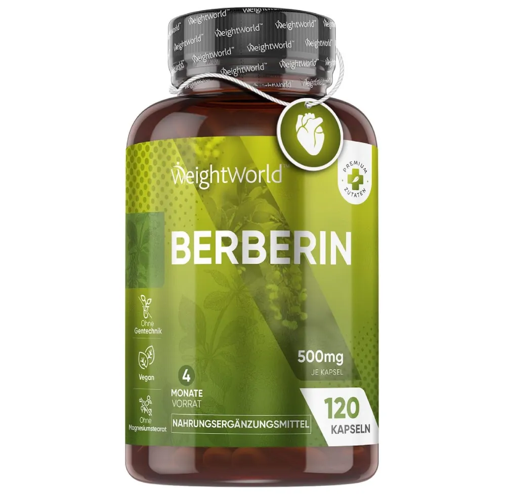 Berberin Hochdosiert|WeightWorld Clearance