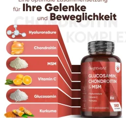 Glucosamin Chondroitin MSM|WeightWorld Online