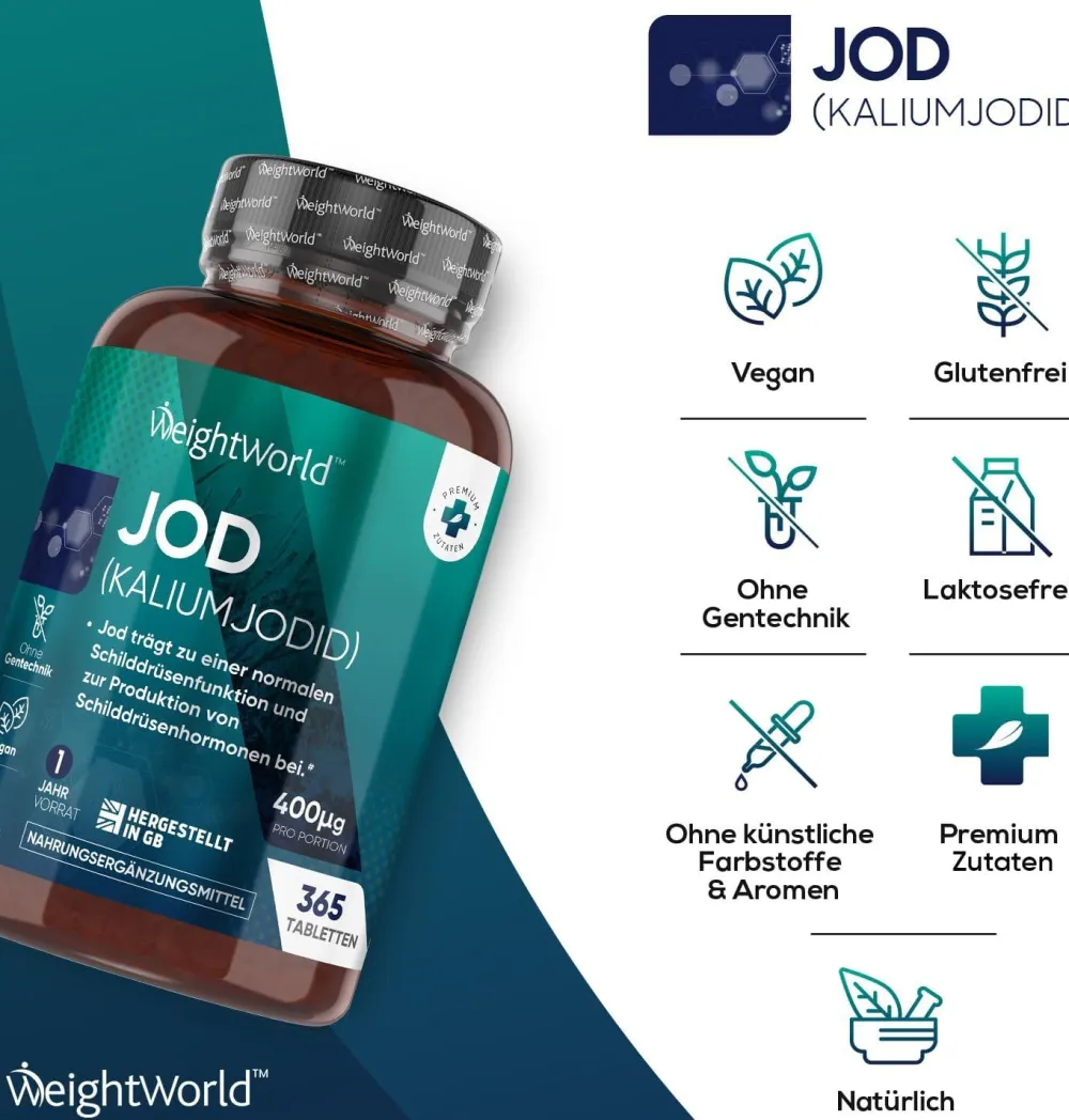 Jod Kaliumjodid Tabletten>WeightWorld Hot