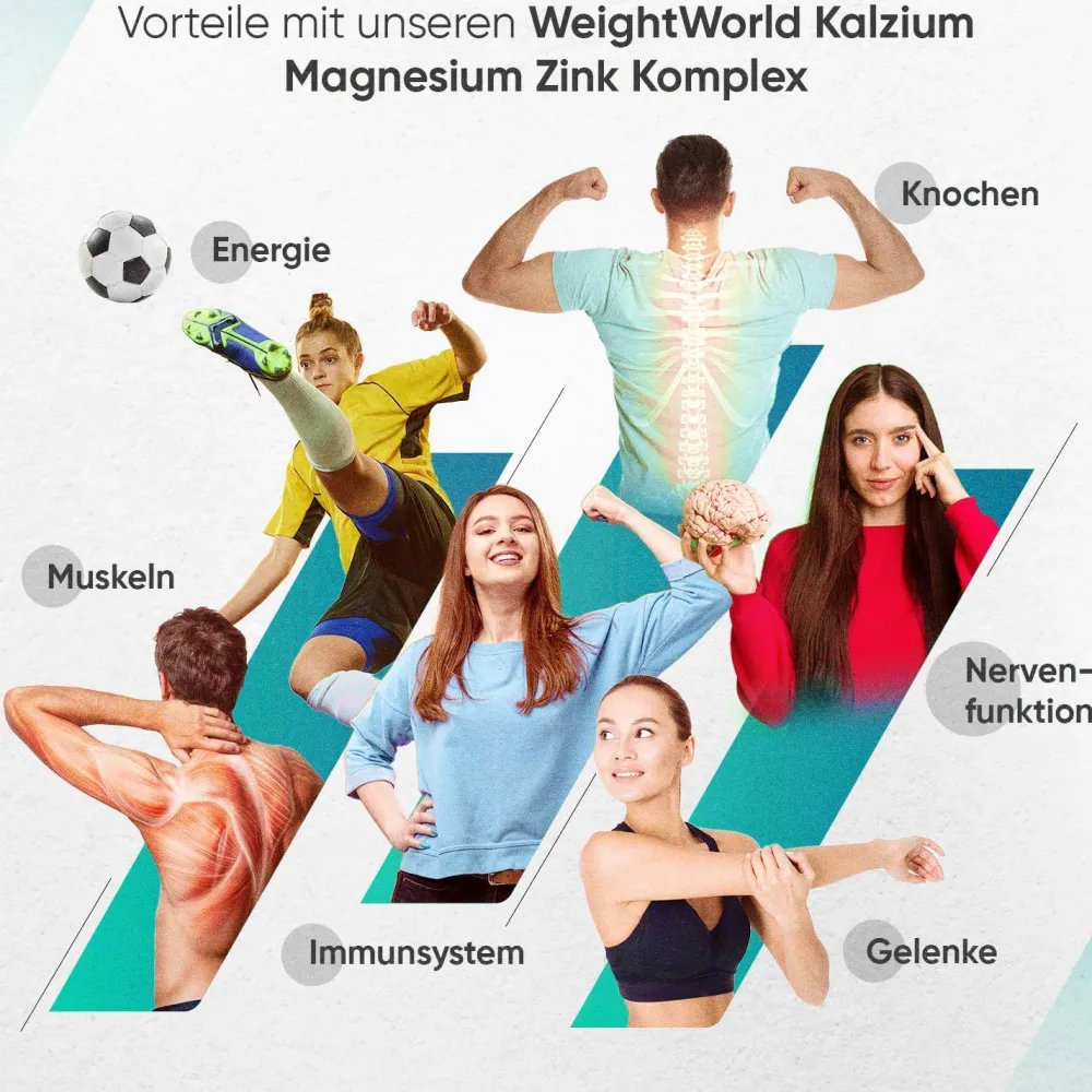 Kalzium Magnesium Zink|WeightWorld Best