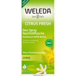 Deo Spray Citrus Fresh - zuverlässige, natürliche Wirkung ohne Aluminiumsalze|WELEDA Hot
