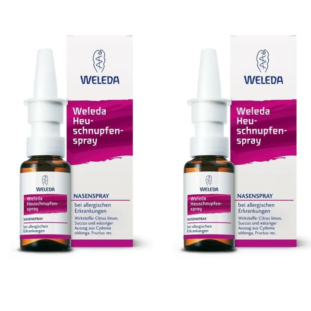 Heuschnupfenspray - Nasenspray zur Behandlung von Allergien der Atemwege wie Heuschnupfen|WELEDA Sale