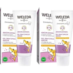 Weleda Junior-Zahngel mit Fluorid, Kinder 6-12 Jahre, Schützt vor Karies, stärkt den Zahnschmelz| Outlet