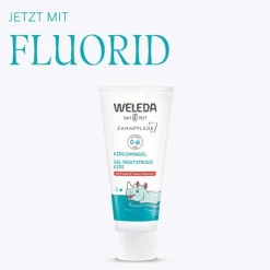 Kids-Zahngel mit Fluorid, Kinder 0-6 Jahre, Schützt vor Karies, stärkt den Zahnschmelz|WELEDA Online