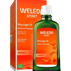 Massageöl Arnika - die Massge ist durchblutungsfördernd, durchwärmt und lockert Muskeln>WELEDA Hot