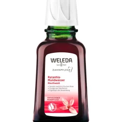 Ratanhia-Mundwasser - strafft das Zahnfleisch und verleiht natürlich frischen Atem>WELEDA