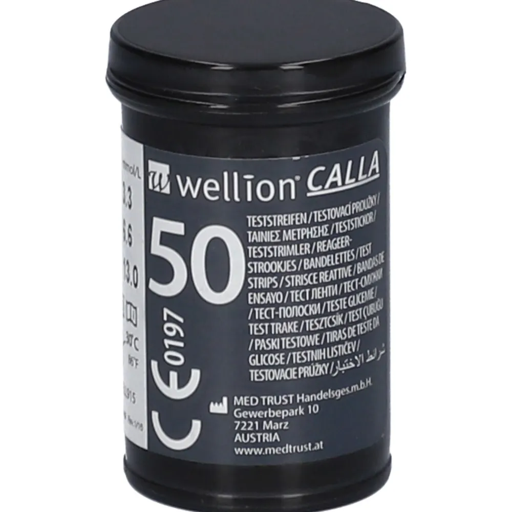 CALLA Blutzuckerteststreifen|wellion Hot
