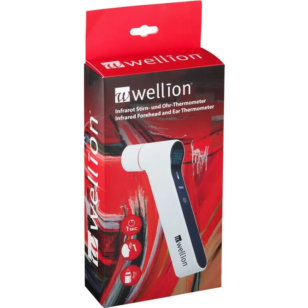 Infrarot Stirn- und Ohr Thermometer|wellion Sale