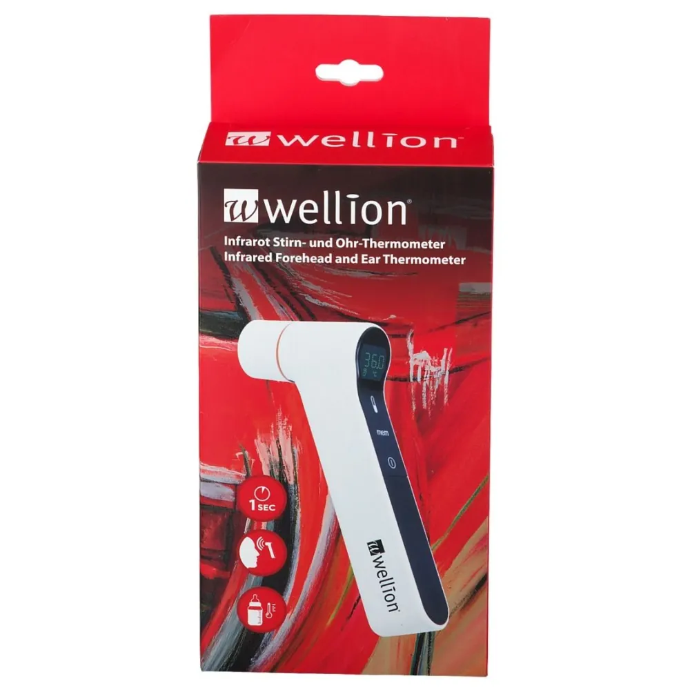 Infrarot Stirn- und Ohr Thermometer|wellion Sale