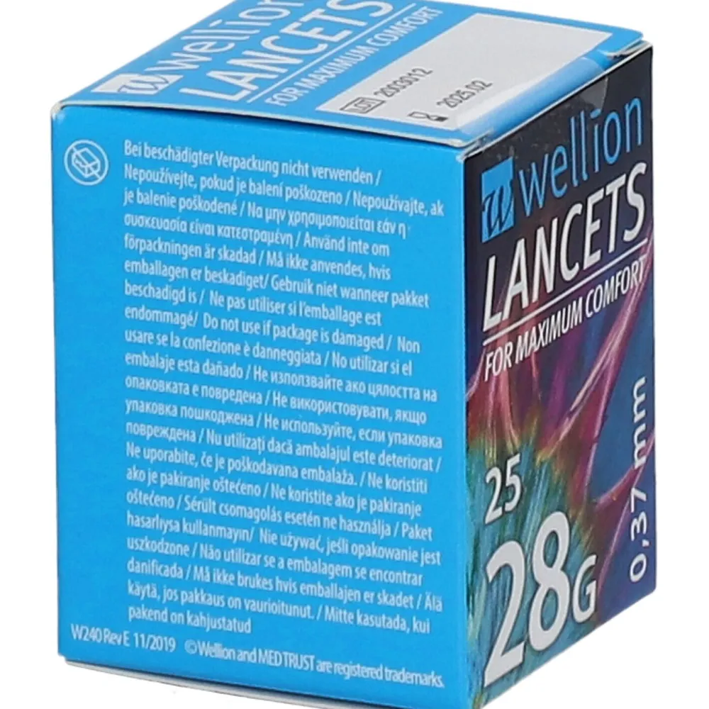 ® Lanzetten 28 g 0,37 mm|wellion Sale