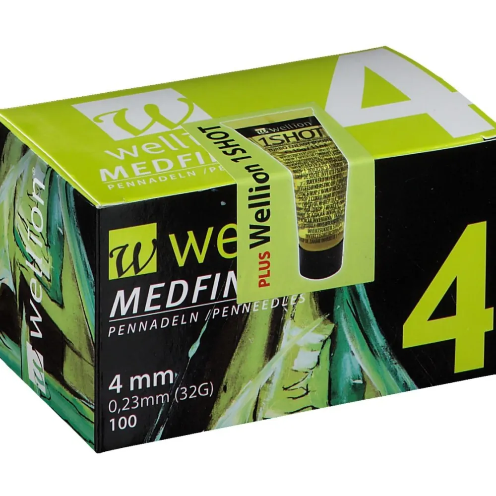 MEDFINE plus Pen-Nadeln 4 mm|wellion Sale