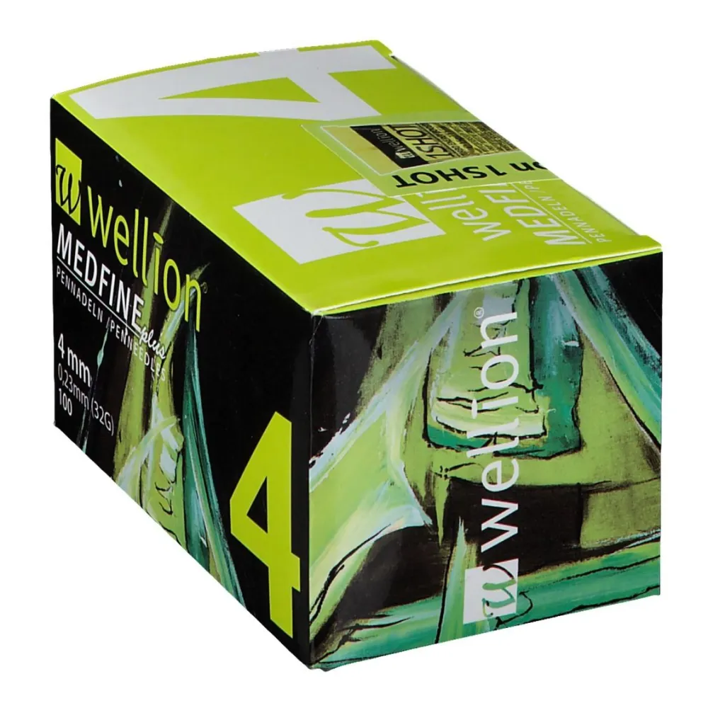 MEDFINE plus Pen-Nadeln 4 mm|wellion Sale