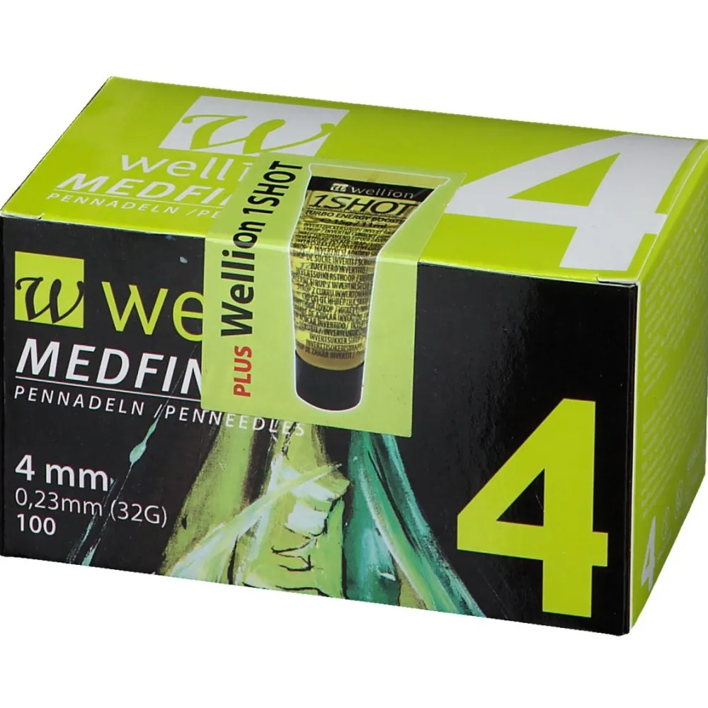 MEDFINE plus Pen-Nadeln 4 mm|wellion Sale