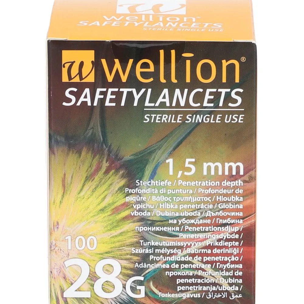 Safetylancets 28 G 1,5 mm>wellion Best