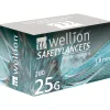 Safetylancets 25 G 1,8 mm|wellion New
