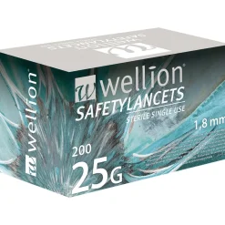 Safetylancets 25 G 1,8 mm|wellion New