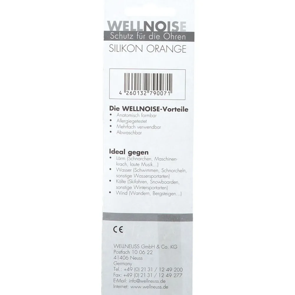 WELLNOISE Ohrenstopfen orange Blister> Sale
