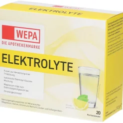 WEPA Elektrolyte Pulver Zitrone in Beuteln| Outlet