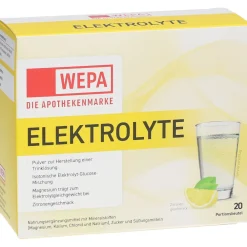 WEPA Elektrolyte Pulver Zitrone in Beuteln| Outlet
