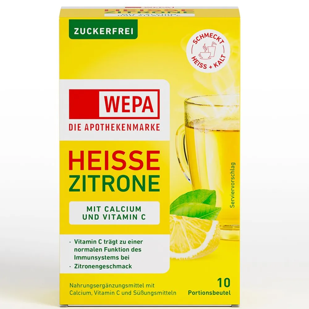 WEPA Heiße Zitrone zuckerfrei|