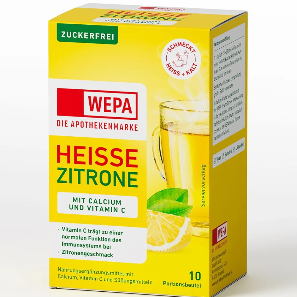 WEPA Heiße Zitrone zuckerfrei|