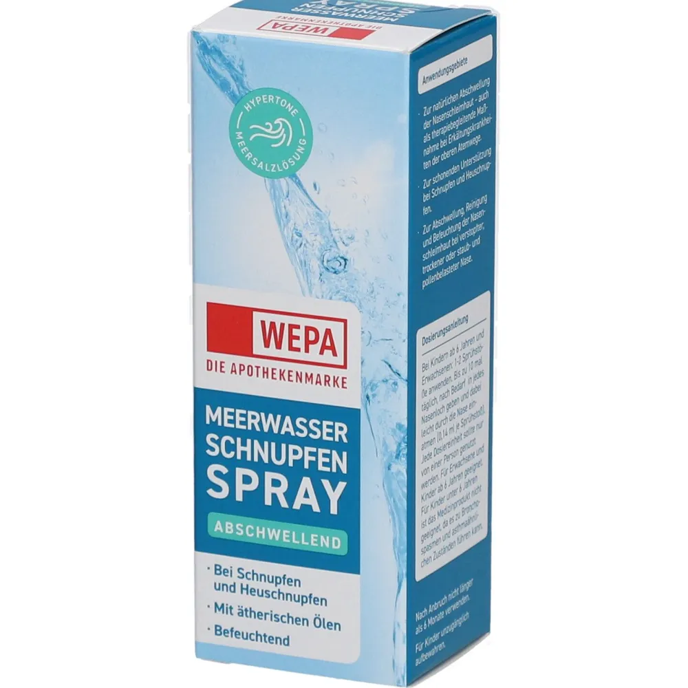 WEPA Meerwasser Schnupfenspray abschwellend> Hot