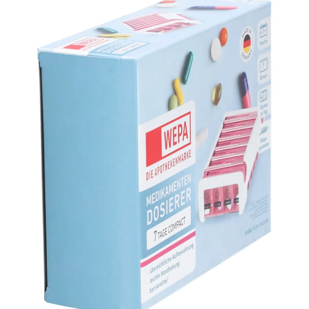 WEPA 7 Tage Compact Wochenmagazin weiß/pink> Discount