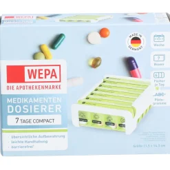 WEPA 7 Tage Compact Wochenmagazin weiß/grün| Hot