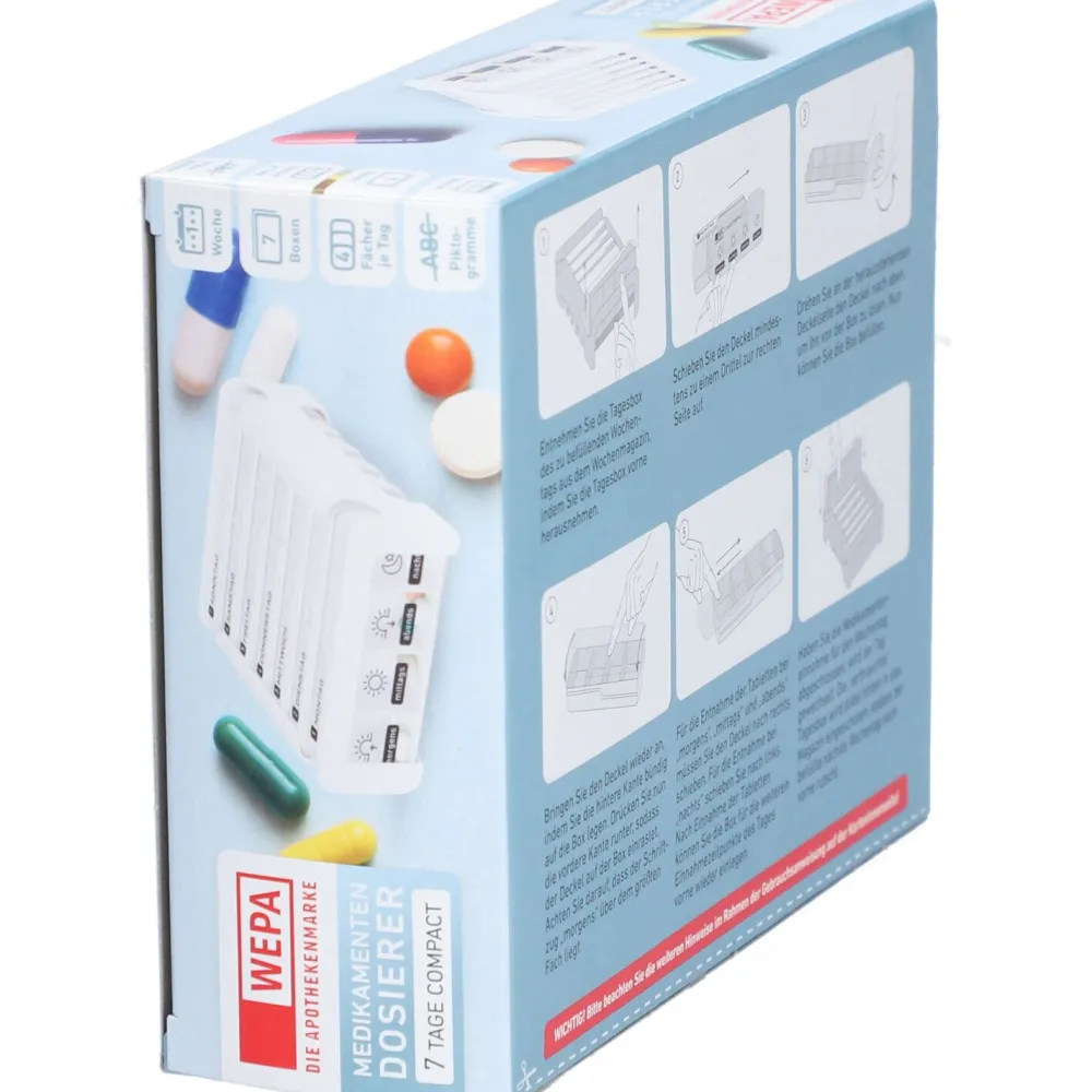 WEPA 7 Tage Compact Wochenmagazin weiß| Online