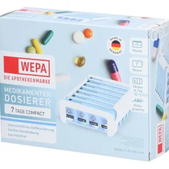WEPA 7 Tage Compact Wochenmagazin weiß/blau> Outlet