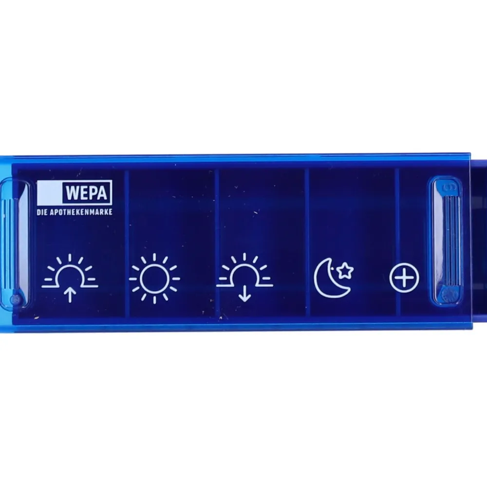 WEPA Tagesbox farbig sortiert/Piktogramme|