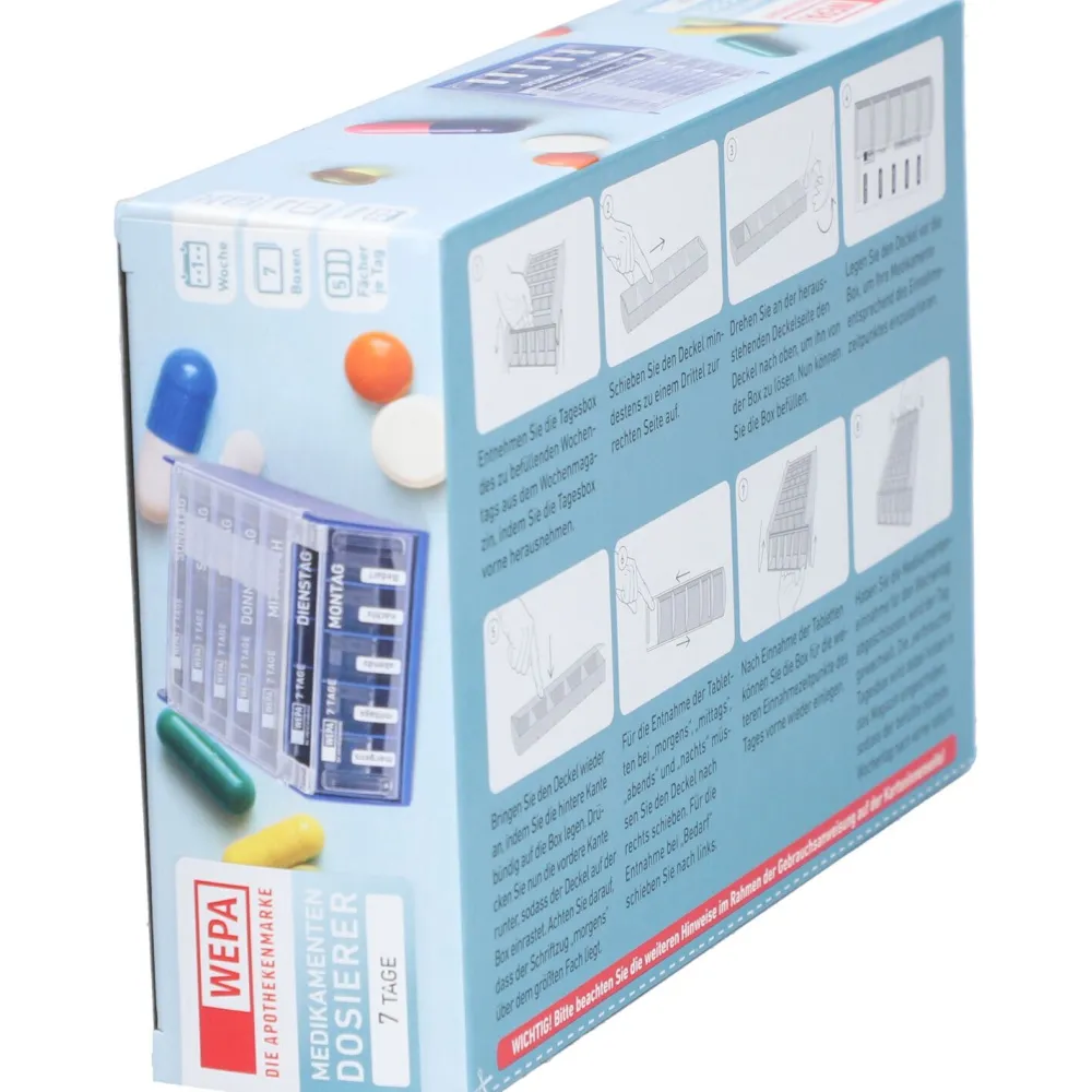 WEPA 7 Tage Wochenmagazin blau>
