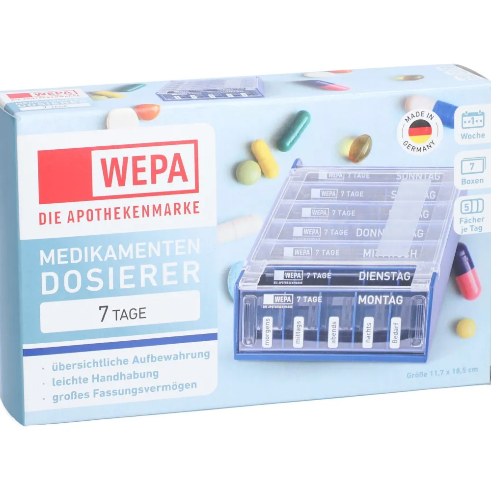 WEPA 7 Tage Wochenmagazin blau>