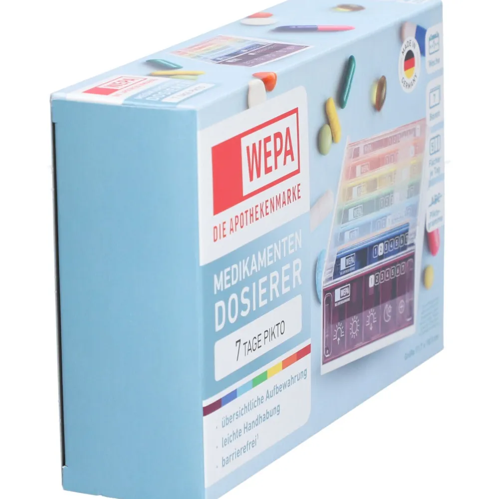 WEPA 7 Tage Wochenmagazin Regenbogen/Piktogramme| Discount
