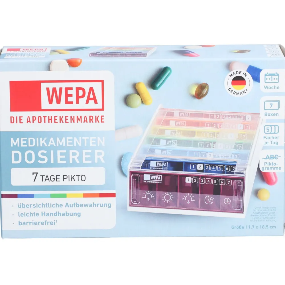 WEPA 7 Tage Wochenmagazin Regenbogen/Piktogramme| Discount