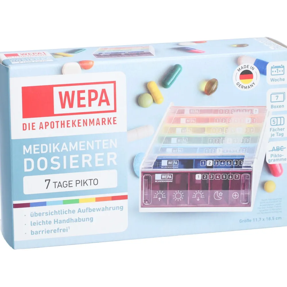 WEPA 7 Tage Wochenmagazin Regenbogen/Piktogramme| Discount