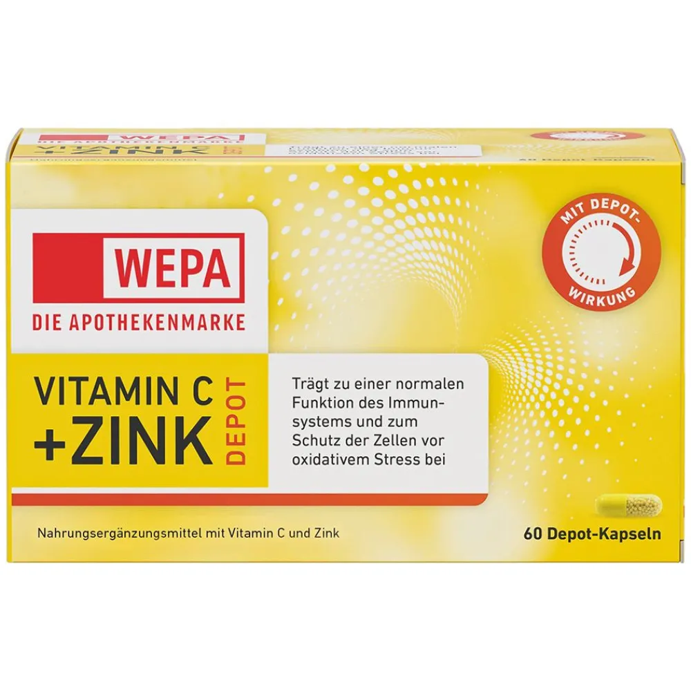 WEPA Vitamin C+Zink Kapseln| New