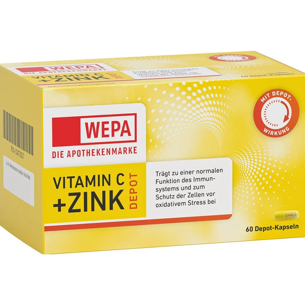 WEPA Vitamin C+Zink Kapseln| New