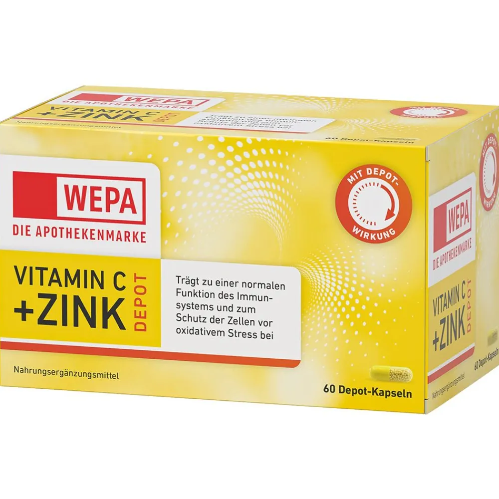 WEPA Vitamin C+Zink Kapseln| New