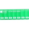 WEPA 1x7 Wochenbox farbig sortiert/UV-Schutz+| Discount