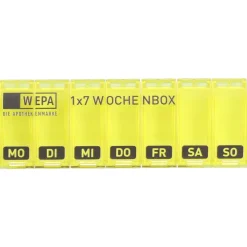 WEPA 1x7 Wochenbox gelb/UV-Schutz+| Online