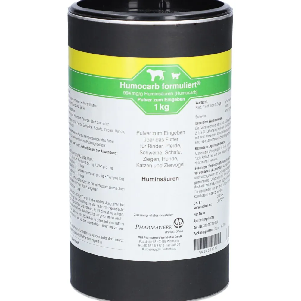 WH HUMOCARB formuliert Pulver vet. 1 kg> Outlet