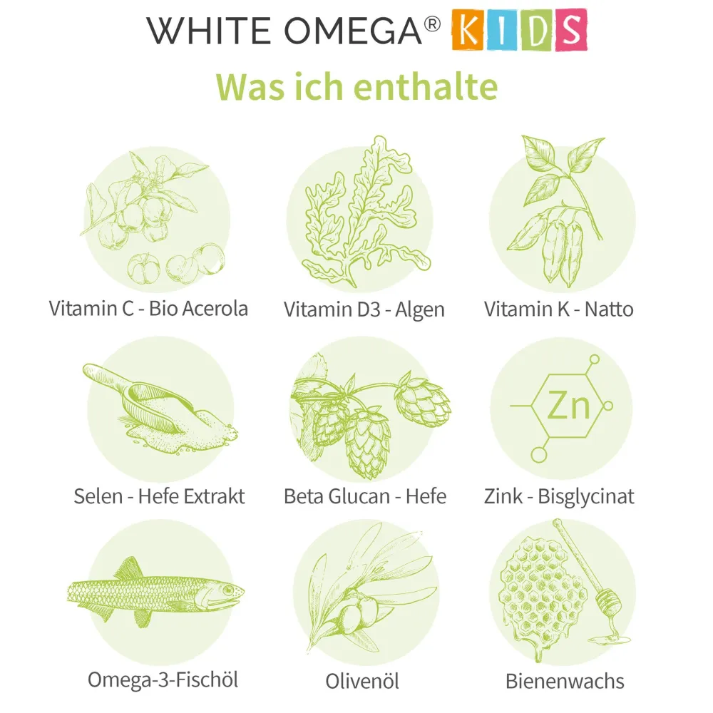 WHITE OMEGA® Kids Immun> Discount