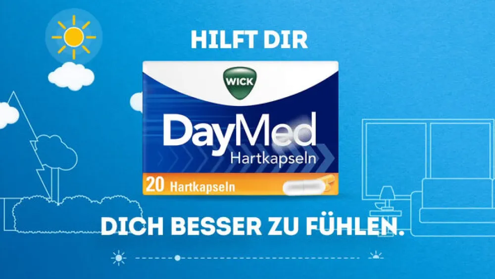 DayMed Hartkapseln für den Tag bei Erkältungssymptomen>WICK Hot